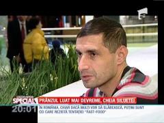 Special! Prânzul luat mai devreme, cheia siluetei