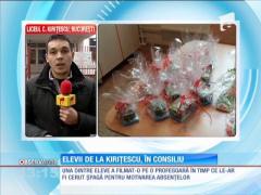 Elevii de la Kiriţescu, în consiliu