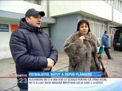 Juniorul de la Steaua, snopit în bătaie, a depus plângere la Poliţie