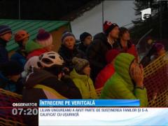 Spectacol pe pârtia Kalinderu! A început a doua etapă a Cupei Mondiale de Escaladă pe Gheaţă