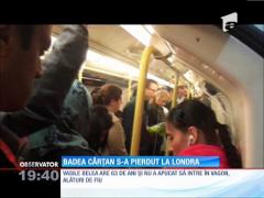 Bătrân din România pierdut la Londra