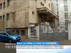 "Baletul" PUMNILOR la Liceul de Coregrafie din Capitală