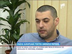 Dacă încălcaţi regulile de circulaţie în străintătate, veţi plăti amenda!