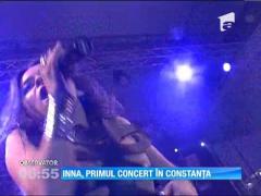 Inna a concertat pentru prima dată la Constanța