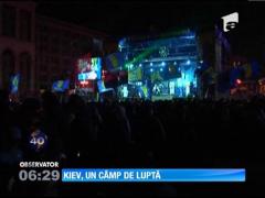 Capitala Ucrainei, câmp de luptă