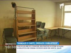 Continuă campania "Donează o carte, creează o bibliotecă!"