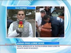 Trupul neînsufleţit al pilotului Adrian Iovan va fi adus la Bucureşti