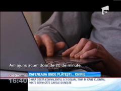 Cafeneaua unde se plăteşte numai "chiria"