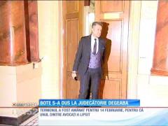 Cătălin Botezatu s-a dus la judecătorie degeaba