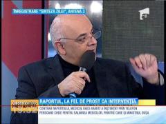 Raportul guvernului e LA FEL DE PROST ca intervenţia