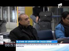Stare de URGENȚĂ în 3 state americane din cauza iernii