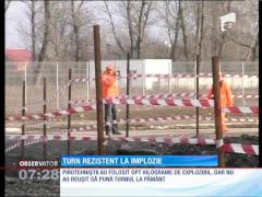 Implozie eşuată în Târgu Jiu