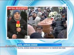 Eroul care a salvat vieţi a decolat spre ceruri! Imagini emoţionante