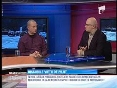 Cătălin Prunariu, despre riscurile vieţii de pilot