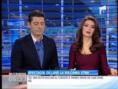 Vulcanul Etna a erupt din nou