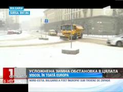 Viscolul face prăpăd în toată Europa