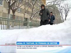 Iarna pe trotuar, aventură EXTREMĂ