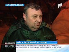 Municipiul Brăila, îngropat sub troiene