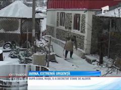 Iarna, urgență EXTREMĂ. În Buzău, Brăila şi Vrancea este stare de alertă, pe termen nedefinit