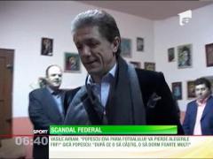 Scandal federal între Gică Popescu şi Vasile Avram
