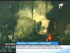 Premierul ucrainean a demisionat