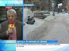 Primarul Capitalei: "Sper ca până mâine, străzile să fie la negru!"