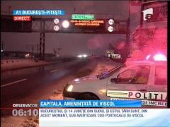 Capitala, ameninţată de viscol