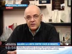 Raed Arafat, șeful noului Departament pentru Situații de Urgență