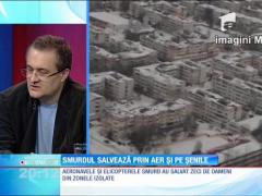 SMURD-ul salvează prin aer și pe șenile