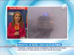 Prefectul de Buzău a fost demis