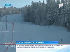 Toate pârtiile din Poiana Braşov şi Azuga  sunt DESCHISE
