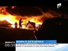 Trei iahturi de lux s-au prefăcut în scrum într-un port turistic din Australia