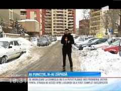 Străzile pe care locuiesc politicienii au fost curăţate CA LA CARTE, în timp record