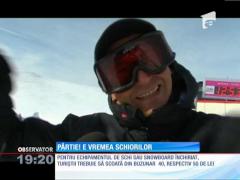 Toate drumurile duc la Brașov și Sinaia. În sfârşit, se schiază