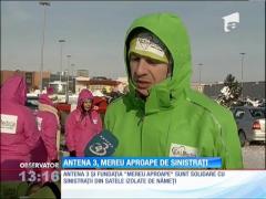 Antena 3 şi Fundaţia Mereu Aproape oferă ajutoare sinistraţilor