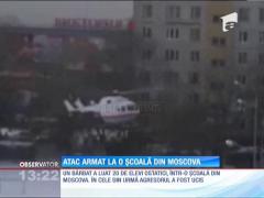 Atac armat la o şcoală din Moscova. 20 de elevi au fost luați ostatici