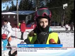 Iarna pe pârtie! Copiii dau năvală la schi și snowboard