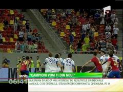 Steaua are o victorie în 9 amicale, dar se crede deja campioană
