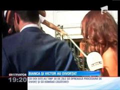 Bianca şi Victor Slav au divorţat