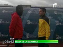 Cei mai mari rivali din Liga 1şi-au dat mâna în Spania