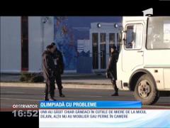 Olimpiada de la Soci, condiţii mizere