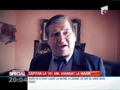 Special! Căpitan la 101 ani, avansat la maior