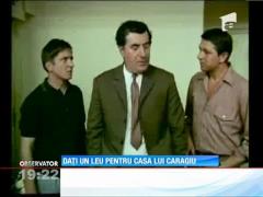 Bani de la localnici pentru casa memorială dedicată lui Toma Caragiu