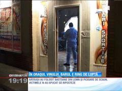 În oraşul vinului, barul e ring de luptă!