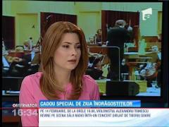 Cadou special de Ziua Îndrăgostiţilor! Violonistul Alexandru Tomescu concertează la Sala Radio