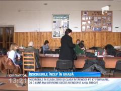 Înscrierile în clasa zero încep peste doar 5 zile!