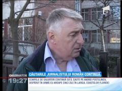 Căutările jurnalistului român continuă