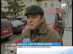 Copilotul rănit în Apuseni vrea să zboare din nou