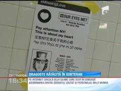 O tânără din SUA îl caută pe bărbatul de care s-a îndrăgostit fulgerător la metrou