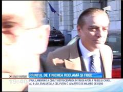 Paul Lambrino a depus mai multe reclamaţii la CNA pentru serialul anchetă "Prinţul de Tinichea"